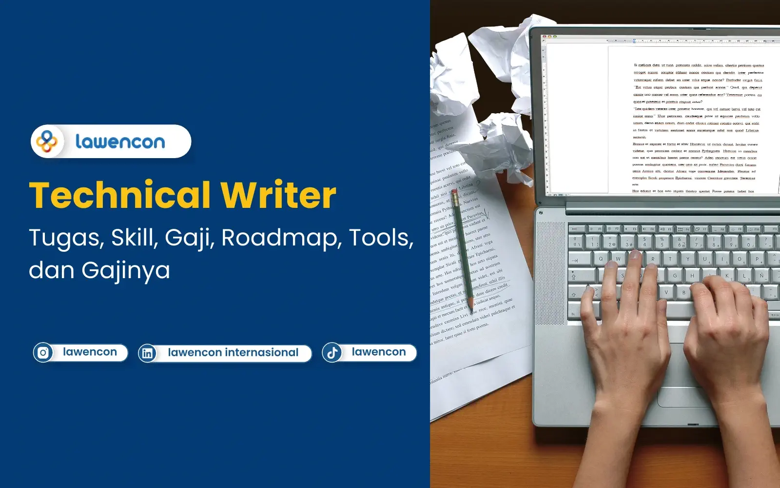 Technical Writer: Tugas, Skill, Gaji, Roadmap, Tools, dan Gajinya