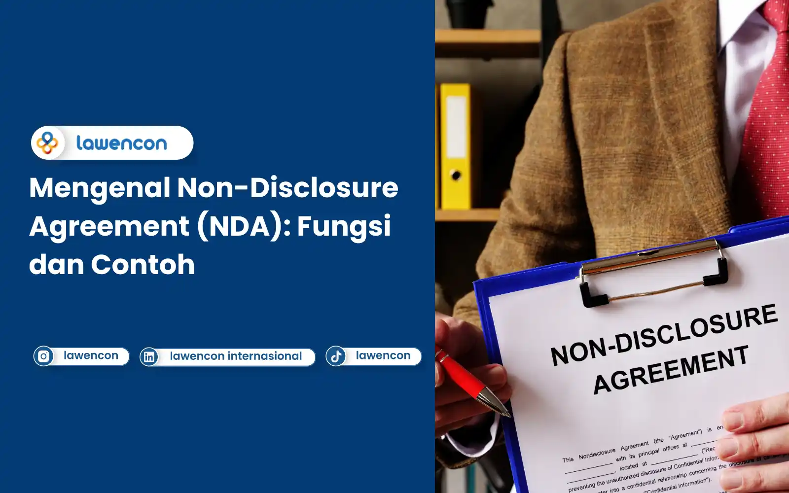 Mengenal Non-Disclosure Agreement (NDA): Fungsi dan Contoh