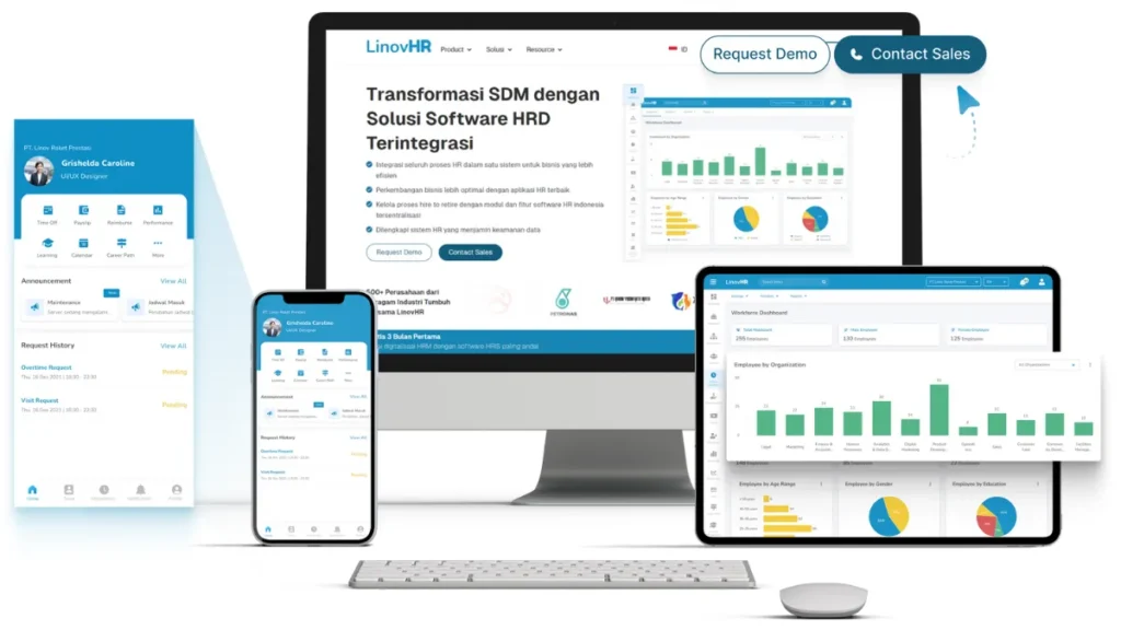 HRIS Application - LinovHR