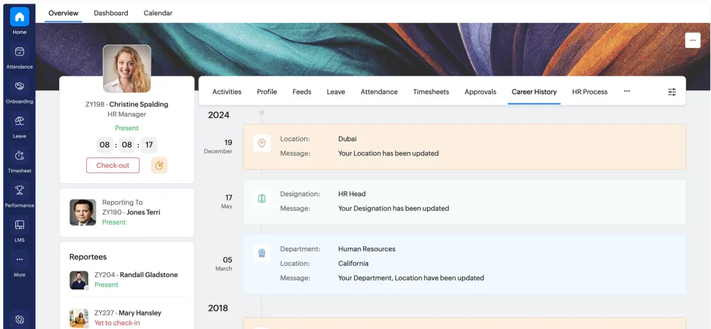 Talent Management Software - Zoho People
